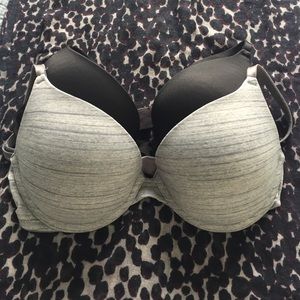 Two Victoria Secret Pink bras. 32C. Push-up; 2 for $18